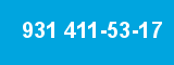 931 411-53-17 931 411-53-17